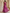 Rose Pink Chiffon Printed A-Line Maxi Dress