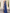 Dusty Blue 3D Floral Embroidered Asymmetrical Maxi Dress