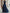 Navy Blue Lace Bodice Chiffon Maxi Dress