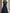 Navy Blue Lace Bodice Chiffon Maxi Dress