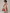 Creamy Red Floral Satin Fitted A-line Midi Dress