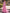 Pink One Shoulder Ruffled Train Chiffon Maxi Dress