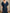 Navy Blue Sequin Floral Chiffon Maxi Dress