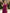 Rose Pink Mesh Chiffon See Through Mid Length Sleeves Maxi Dress