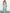 Light Blue Satin V-Neck With Bow Hem Maxi Dress