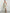 Light Blue And Off White Gradient Floral Single Shoulder Slit Maxi Dress
