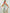 Light Blue And Off White Gradient Floral Single Shoulder Slit Maxi Dress