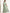 Sage Green Chiffon Asymmetrical Shawl Maxi Dress
