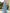 Sky Blue Openwork Pleated Chiffon Maxi Dress
