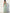 Mint Green Off Shoulder Gardenia Print Fitted Waist Pleated Chiffon Maxi Dress