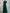 Dark Green Chiffon Draped Neckline Fitted Waist Maxi Dress