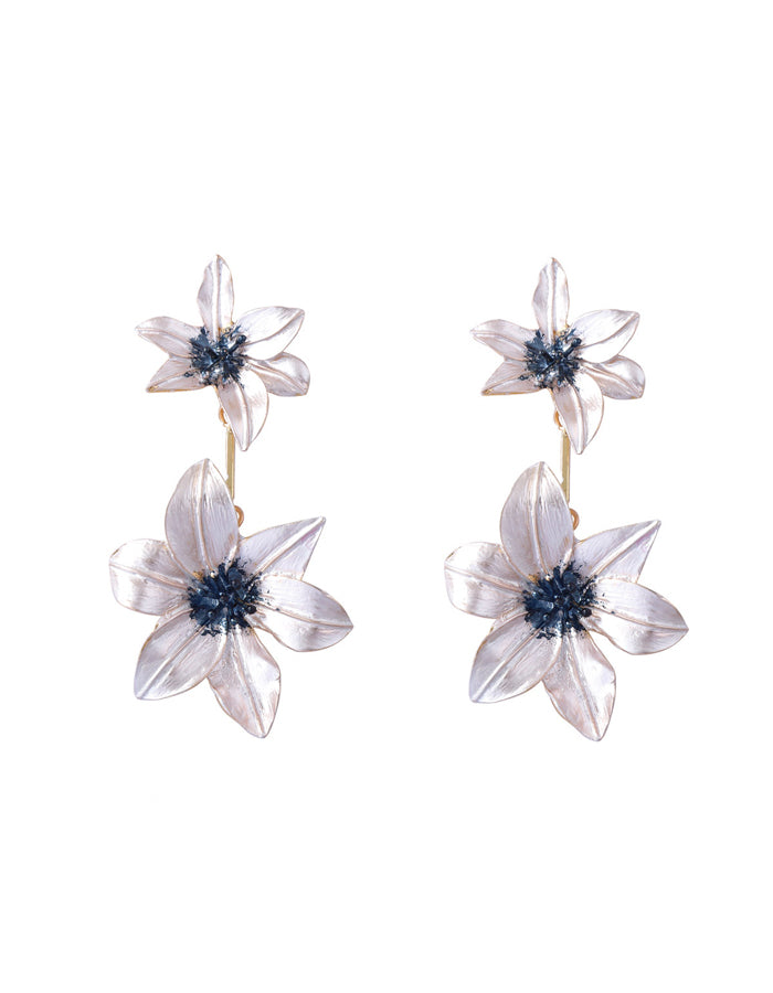 Patchwork Flower Earrings