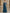 Blue V-Neck Mesh Puff Sleeves With Satin Trim Maxi Dress