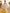 White And Yellow V-neck Lantern Sleeve Pleated Print Maxi Dress