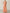 Coral Pink Halter Neck Deep V 3D Floral Chiffon Maxi Dress