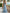 Ice Blue One Shoulder Pleated 3d Floral Mesh Maxi Dress