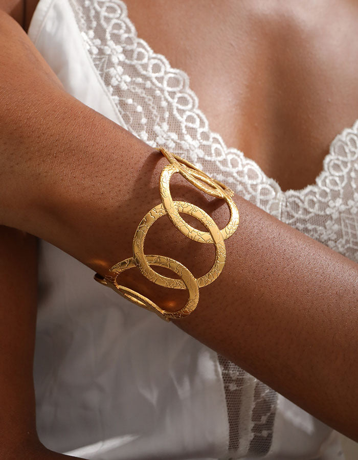 Open Oval Bracelet