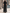 Black Chiffon Off-Shoulder Fitted Maxi Dress