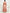 Red Bean Paste Pink Satin Collar With Twisted Waist Maxi Dress