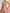 Red Bean Paste Pink Satin Collar With Twisted Waist Maxi Dress