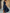 Navy Blue One-Shoulder Pleated Satin Asymmetric Midi Dress