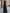 Pure Black Chiffon Round Neck Sleeveless Fitted Waist Slit Maxi Dress