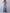 Gray Blue Satin Mesh Embroidered Short Sleeved Maxi Dress