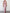 Grayish Pink Satin Asymmetrical One Shoulder  Maxi Dress
