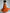 Orange Pleated Chiffon Open Back Maxi Dress