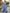 Blue Deep V-Neck Chiffon Maxi Dress