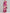Rose Pink Floral Chiffon Maxi Dress