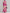 Rose Pink Floral Chiffon Maxi Dress