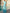 Blue Shoulder Maxi Dress