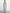 Light Blue 3D Floral Appliqué Shoulder Bag Maxi Dress