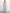 Light Blue 3D Floral Appliqué Shoulder Bag Maxi Dress
