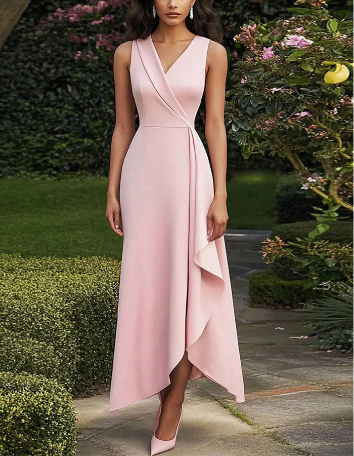 Light Pink Tights Maxi Dress