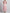 Pink Floral Appliqué Chiffon High And Low Hem Midi Dress