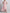 Pink Floral Appliqué Chiffon High And Low Hem Midi Dress