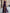 Pure Black Chiffon Round Neck Sleeveless Fitted Waist Slit Maxi Dress