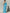 Blue Asymmetrical One Shoulder Drape Maxi Dress