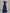 Navy Blue Beaded V-Neck High-Low Chiffon Maxi Dress