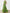 Grass Green Ribbon Pleated Chiffon Maxi Dress