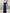 Royal Blue Crossover V-Neck Ruffled Sleeves Sequined Waist Chiffon Maxi Dress