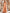 Light Orange One Shoulder 3D Floral Chiffon Slit Maxi Dress