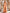 Light Orange One Shoulder 3D Floral Chiffon Slit Maxi Dress