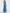 Sky-blue Sleeveless V-neck Wrap-style Organza Maxi Dress