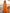 Orange One Shoulder Pleated Chiffon Maxi Dress