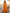Orange One Shoulder Pleated Chiffon Maxi Dress