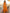Orange One Shoulder Pleated Chiffon Maxi Dress
