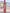 Pink Watercolor Floral Print One Shoulder Chiffon Maxi Dress